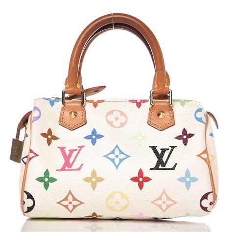 louis vuitton multicolor mini hl speedy|LOUIS VUITTON Monogram Multicolor Mini Sac HL Speedy.